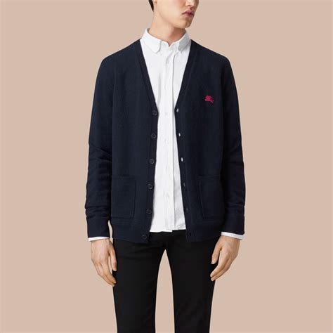 burberry cardigan men|burberry cashmere cardigan.